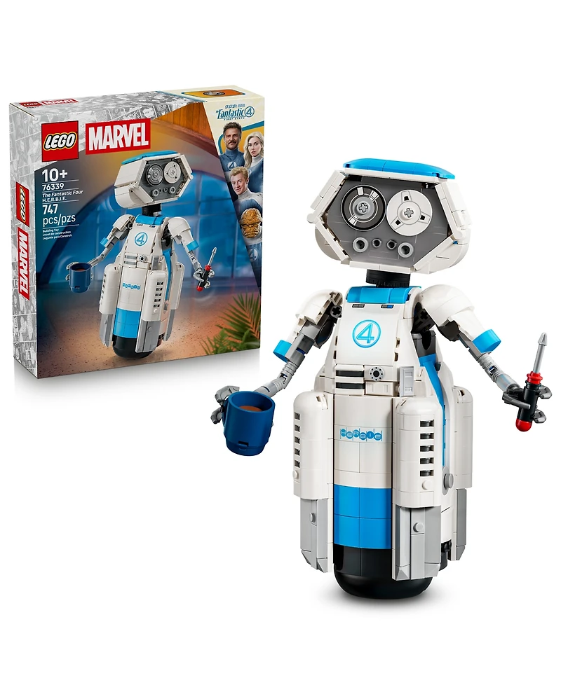 Lego Marvel The Fantastic Four H.e.r.b.i.e. 76339, 747-Piece Building Set, Ages 10+