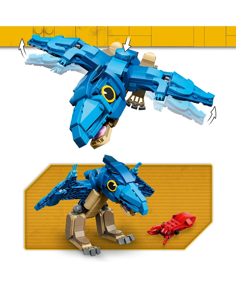 Lego Jurassic World Baby Dinosaur: Pteranodon 77977, 373-Piece Building Set, Ages 7+