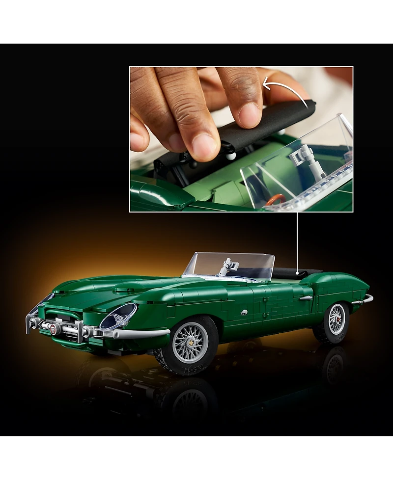 Lego Icons Jaguar E-Type 11381 1,673-Piece Building Set, Ages 18+