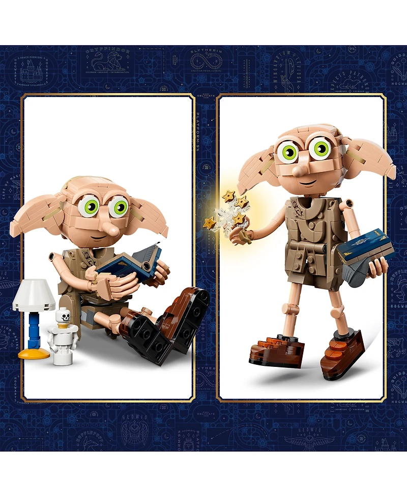 Lego Harry Potter Dobby the Free Elf 76469 379-Piece Building Set, Ages 8+