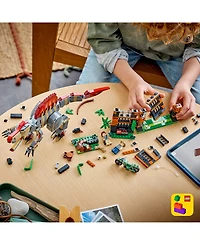 Lego Jurassic World Spinosaurus Dinosaur Escape 77982 820-Piece Building Set, Ages 9+