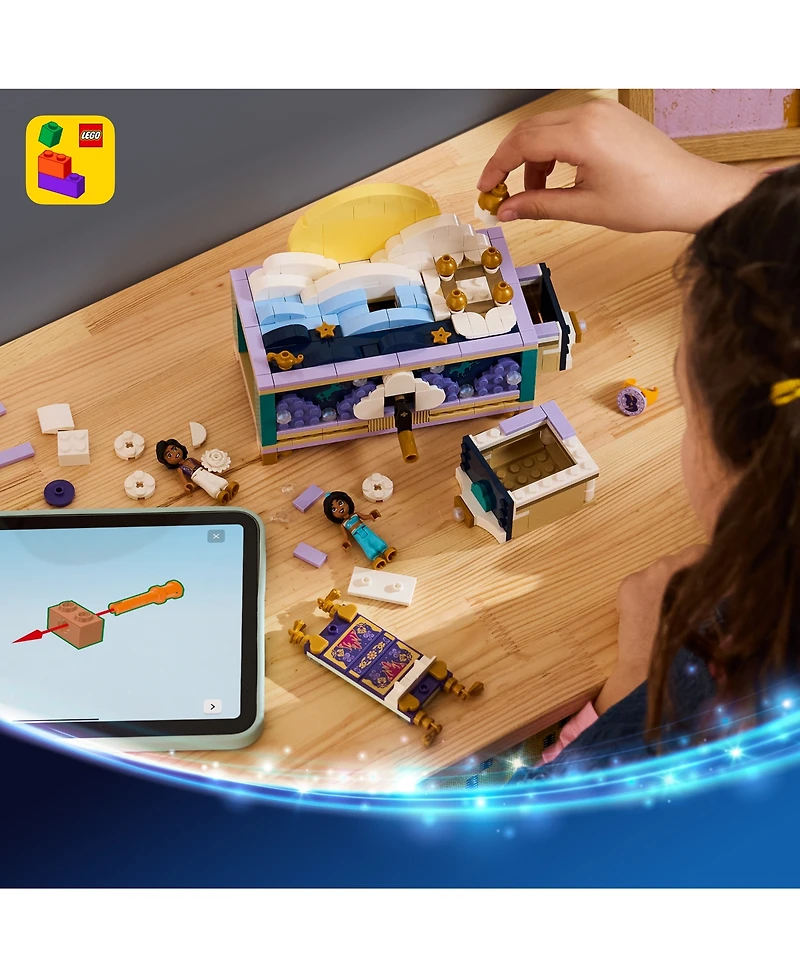 Lego Disney Princess Jasmine's Jewelry Box 43295 458-Piece Building Set, Ages 6+