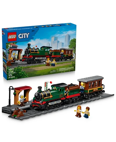 Lego City Vintage Steam Train 60511, 575-Piece Building Set, Ages 7+
