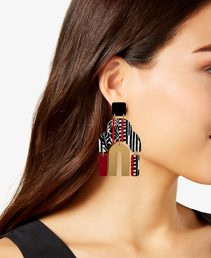 Swanky Designs Esme Dangle Statement Earrings