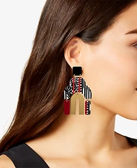 Swanky Designs Esme Dangle Statement Earrings