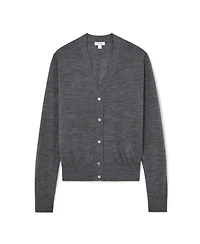 Reiss Women's Merino Wool V-Neck Cardigan