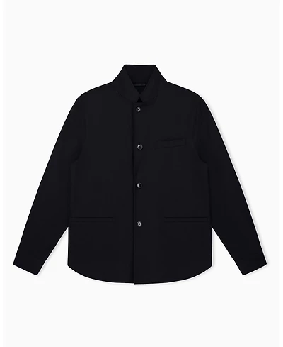 A|X Armani Exchange Men's Mandarin Collar Blazer