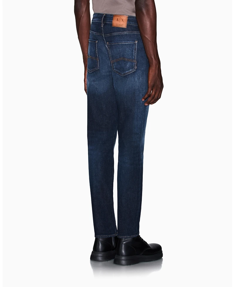 A|X Armani Exchange Men's Slim-Fit Stretch Denim Jeans