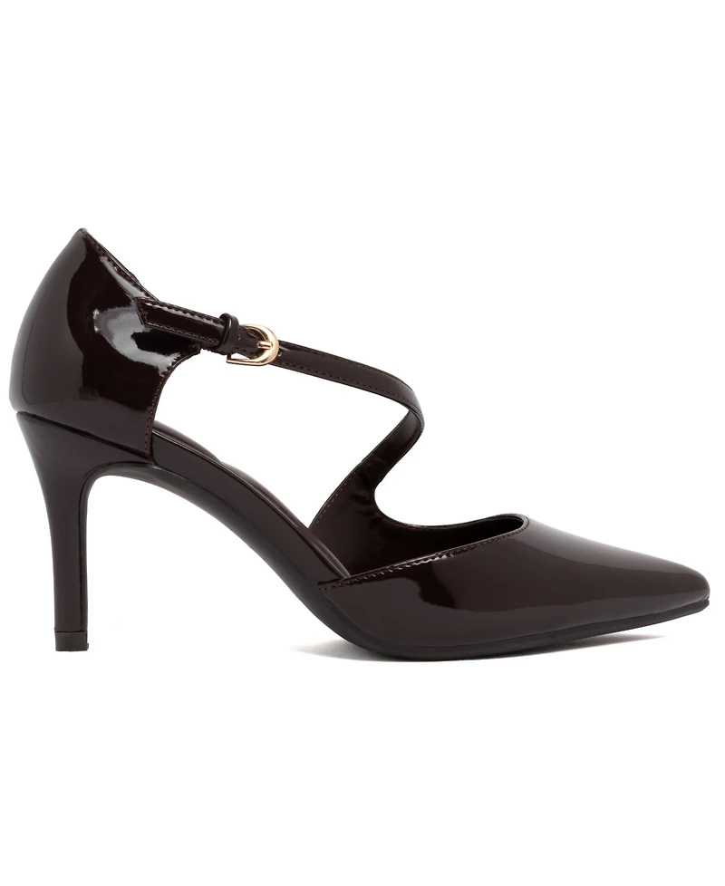Jones New York Women's Idolene Asymmetrical Pointed Toe Pumps