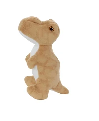 Mighty Jr Dinosaur TRex 2 Pack, Durable Plush Squeaky Dog Toy