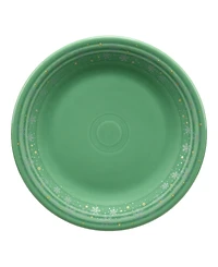 Fiesta Meadow Snowflakes Classic Rim Dinner Plate, Exclusively at Macy's