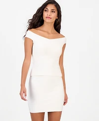 Guess Women's Off-The-Shoulder Alexis Bandage Top