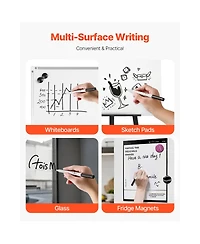 Yobtop Dry Erase Markers 36 Count Black Whiteboard Markers