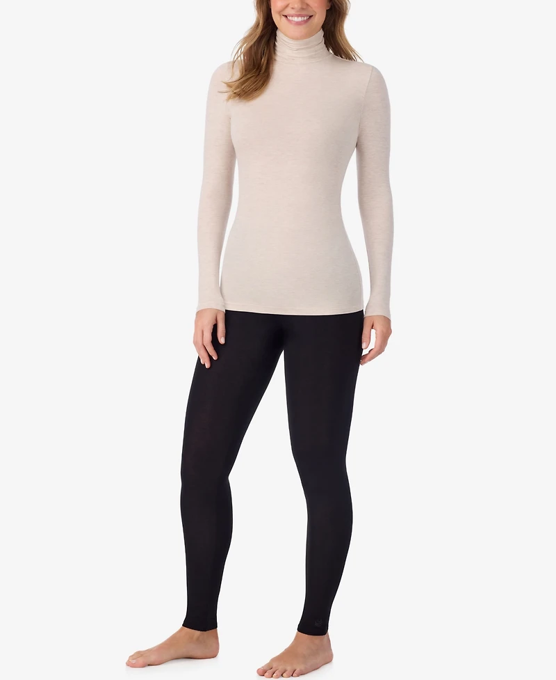 Cuddl Duds Women's Softwear with Stretch Long-Sleeve Turtleneck Top
