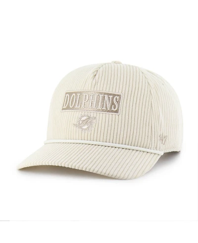 '47 Brand Women's Natural Miami Dolphins Mellow Corduroy Hitch Adjustable Hat