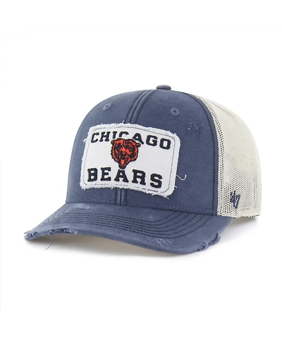'47 Brand Men's Navy Chicago Bears Egremont Well-Worn Adjustable Trucker Hat