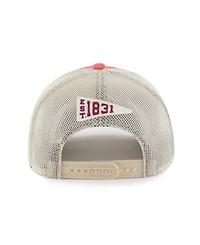 47 Brand Men's and Women's Crimson Alabama Crimson Tide Egremont Well-Worn Adjustable Trucker Hat