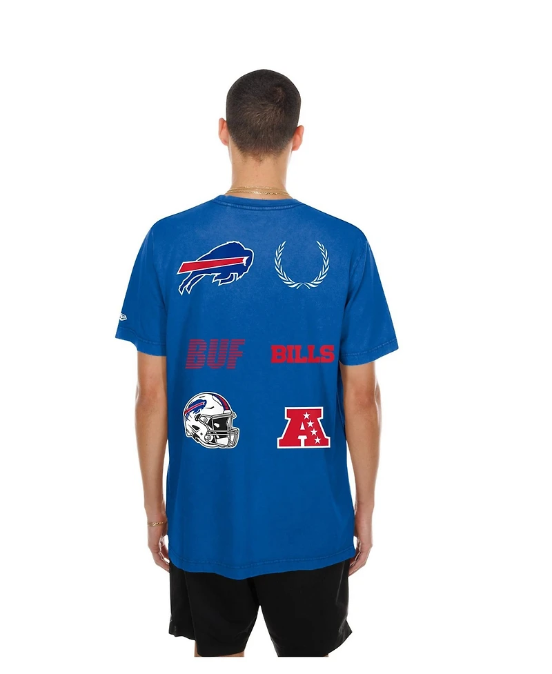New Era Men's Royal Buffalo Bills Match T-Shirt