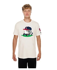 New Era Men's Natural St. Louis Cardinals Golf Mascot T-Shirt