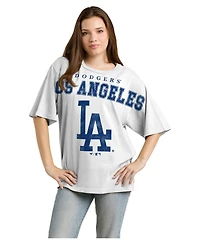 Fanatics Women's Los Angeles Dodgers Relaxed Crewneck T-Shirt
