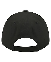 New Era Men's Black Philadelphia Eagles Core Team 9FORTY Adjustable Hat