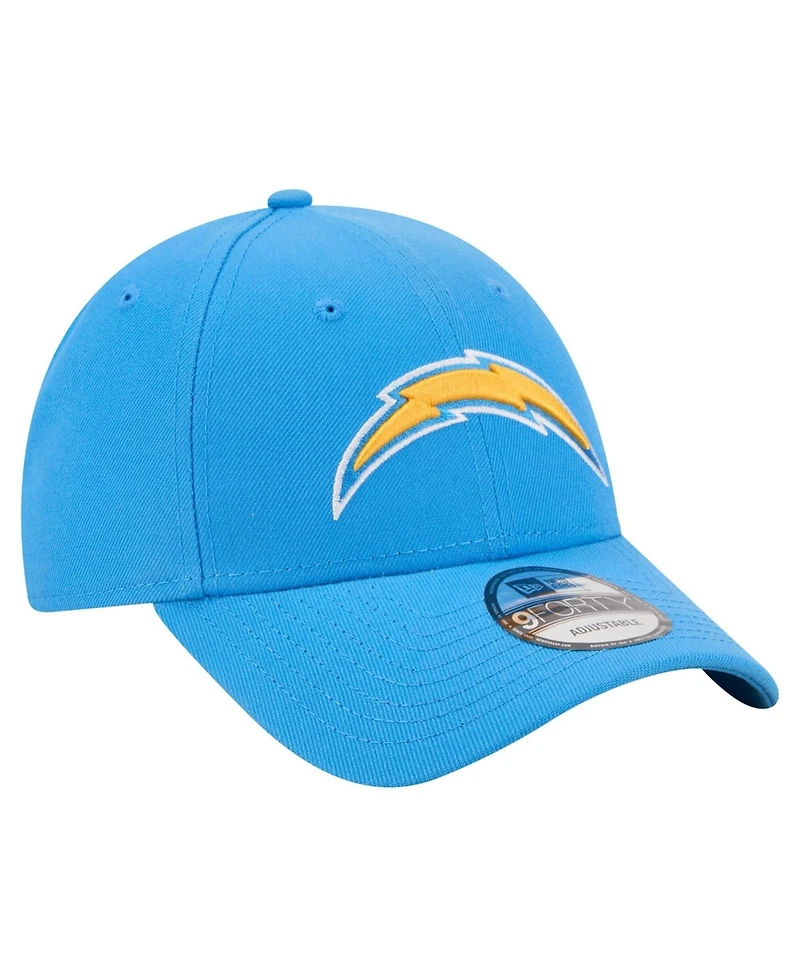 New Era Men's Powder Blue Los Angeles Chargers Core Team 9FORTY Adjustable Hat