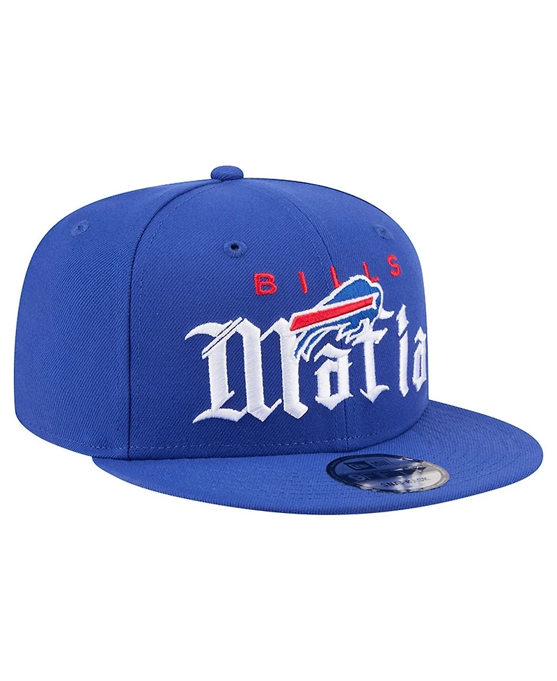 New Era Men's Royal Buffalo Bills Mafia 9FIFTY Snapback Hat
