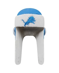 New Era Men's Blue Detroit Lions Sherpa Trapper Hat