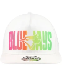 New Era Men's White Toronto Blue Jays Spring Spectrum Golfer Snapback Hat