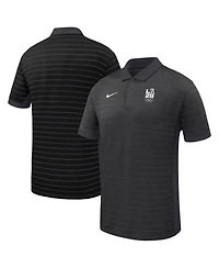 Nike Men's Black LA28 Summer Olympics Victory Stripe Dri-fit Polo Shirt