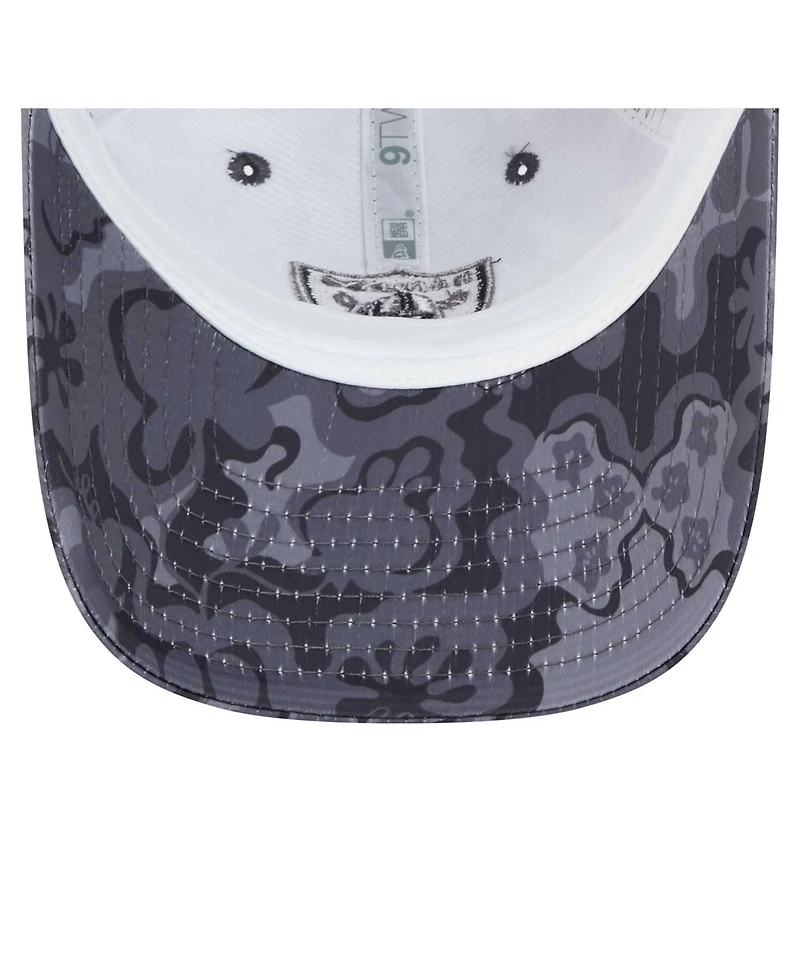 New Era Women's Black Las Vegas Raiders Trippy 9TWENTY Adjustable Hat