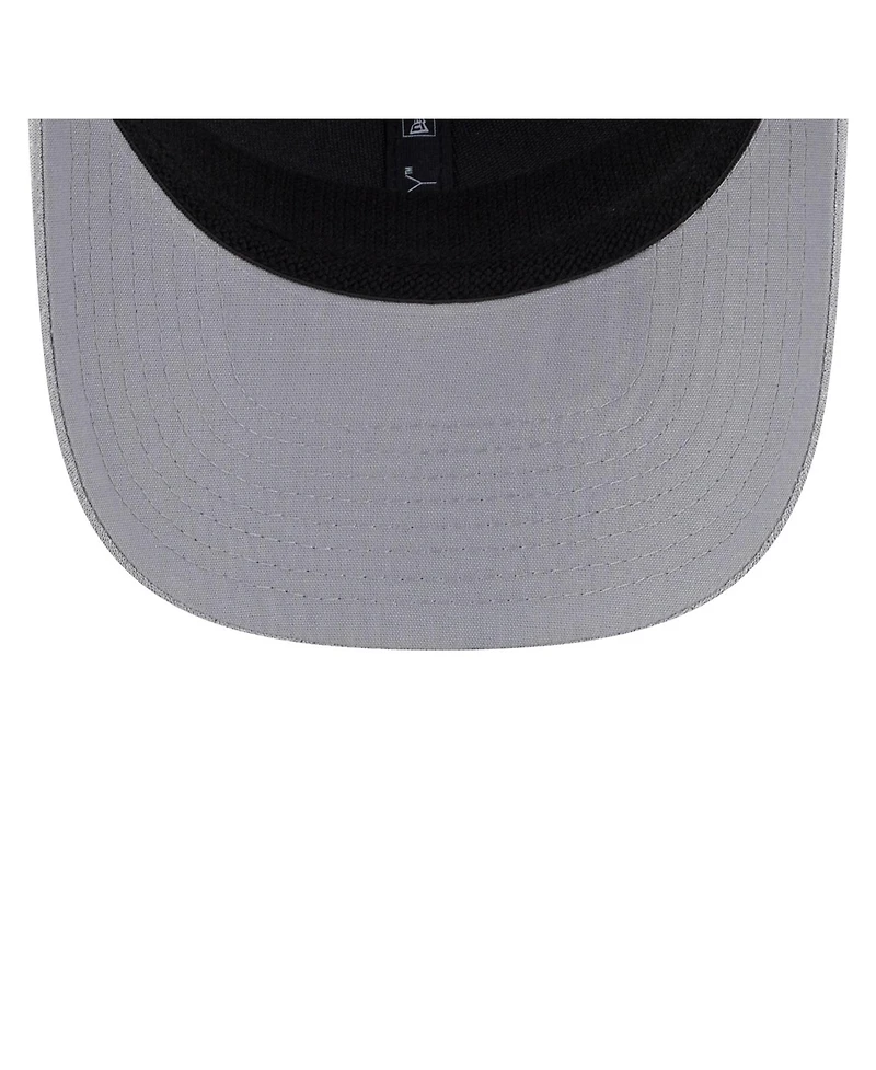 New Era Men's Gray Miami Dolphins 2025 Pro Bowl 9SEVENTY Stretch-Snap Hat
