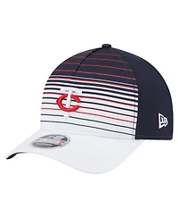 New Era Men's Navy Minnesota Twins Gradient 9FORTY M-Crown Adjustable Hat