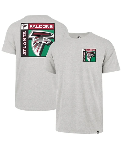 '47 Brand Men's Gray Atlanta Falcons Chrome Plate Franklin T-Shirt