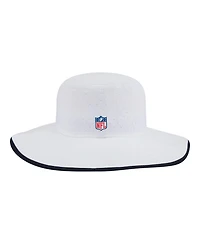 New Era Men's White Houston Texans 2025 Nfl Training Camp Panama Bucket Hat