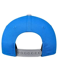 New Era Preschool Blue/Gray Detroit Lions Arch Coolera 9FORTY A-Frame M-Crown Adjustable Hat