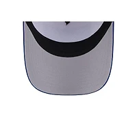 New Era Men's Stone/Royal New York Mets Text A-Frame Trucker 9FORTY Hat