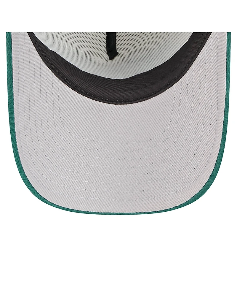 New Era Big Boys and Girls White/Green Philadelphia Eagles Streak 9FORTY A-Frame Adjustable Hat