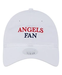 New Era Women's White Los Angeles Angels Team Fan 9TWENTY Adjustable Hat
