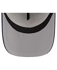 New Era Men's Navy Houston Astros Vintage Arched Foam Front 9FIFTY A-Frame Adjustable Trucker Hat