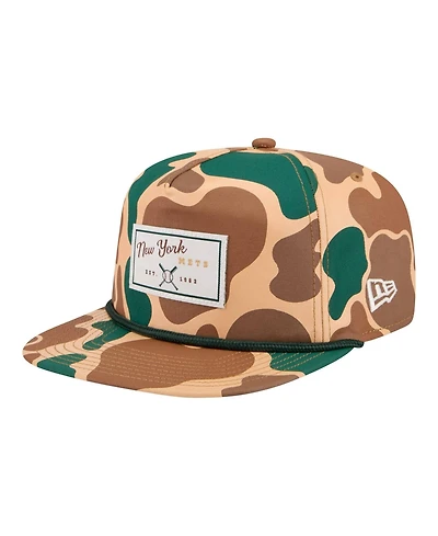New Era Men's Camo New York Mets Duck 19TWENTY Adjustable Hat