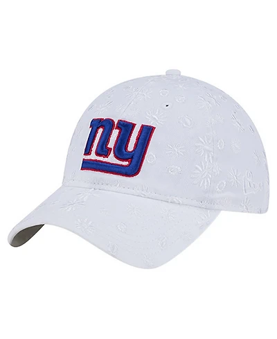New Era Women's White New York Giants Floral 9TWENTY Adjustable Hat