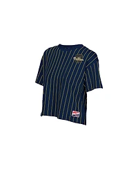 New Era Women's Philadelphia Phillies Boxy Pinstripe T-Shirt