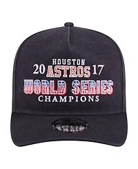 New Era Men's Navy Houston Astros 2017 World Series Champions Historic 9FIFTY A-Frame Snapback Hat