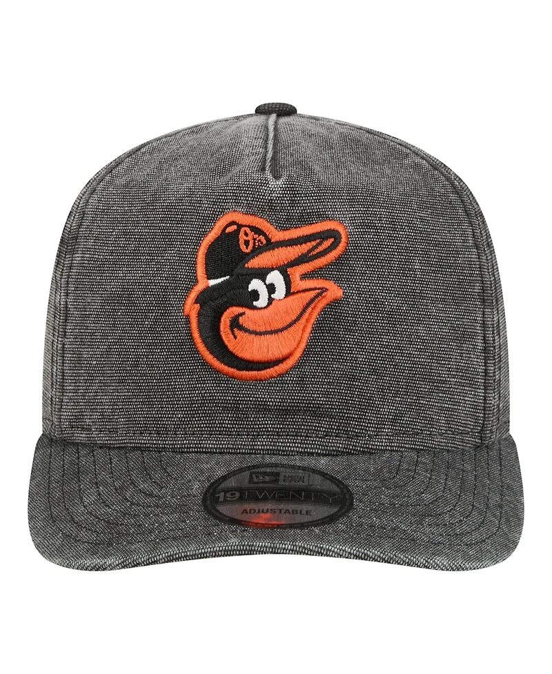 New Era Men's Black Baltimore Orioles Denim Classic 19TWENTY Adjustable Hat