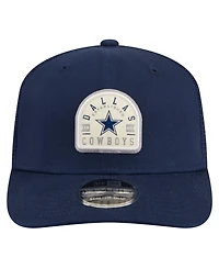 New Era Men's Navy Dallas Cowboys Contest 9SEVENTY Adjustable Trucker Hat