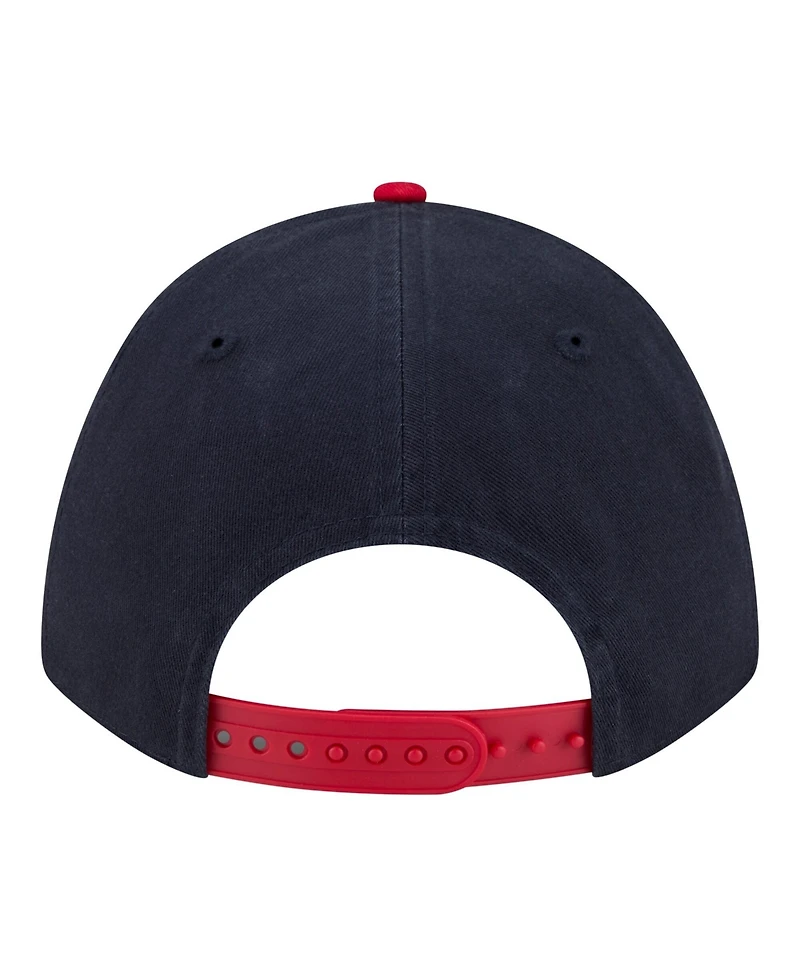New Era Men's Navy/Red St. Louis Cardinals Team Loyal 9FORTY M-Crown Adjustable Hat