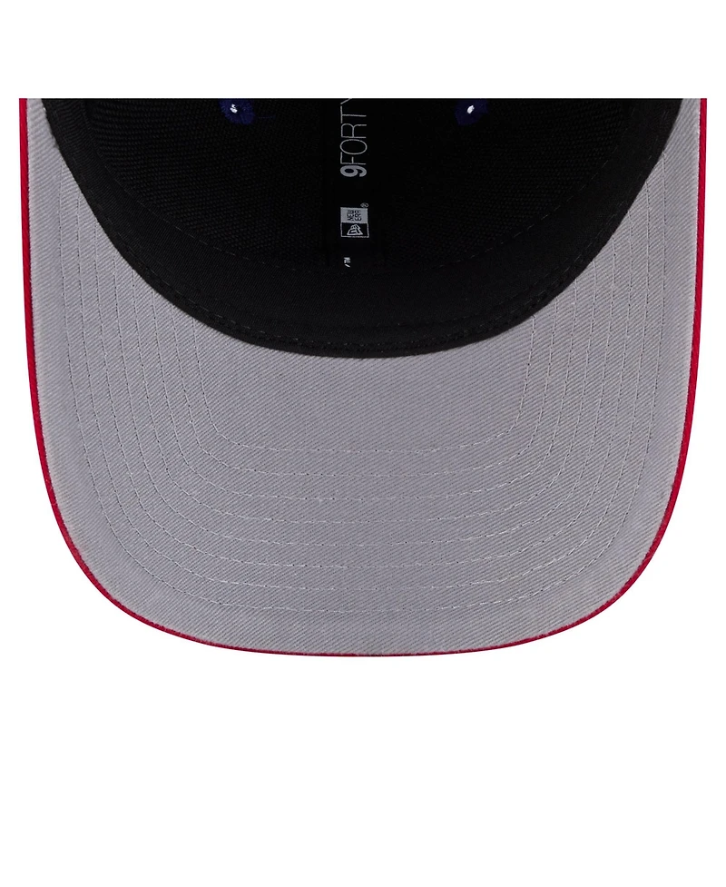 New Era Men's Royal/Red Philadelphia Phillies Team Loyal 9FORTY M-Crown Adjustable Hat