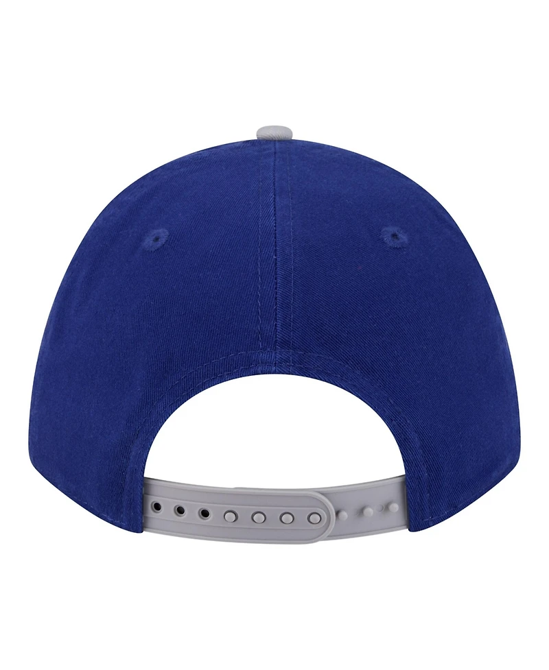 New Era Men's Royal/Gray Los Angeles Dodgers Team Loyal 9FORTY M-Crown Adjustable Hat