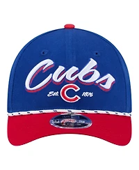 New Era Men's Royal/Red Chicago Cubs Team Loyal 9FORTY M-Crown Adjustable Hat